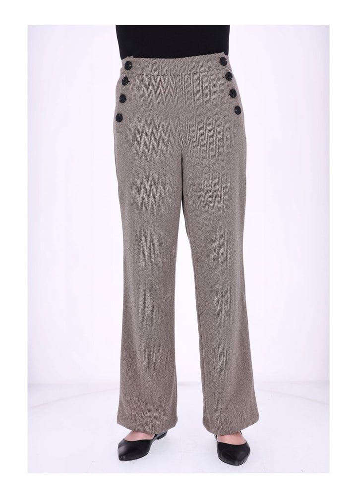Splash of Color Wide-Leg Hose Damen