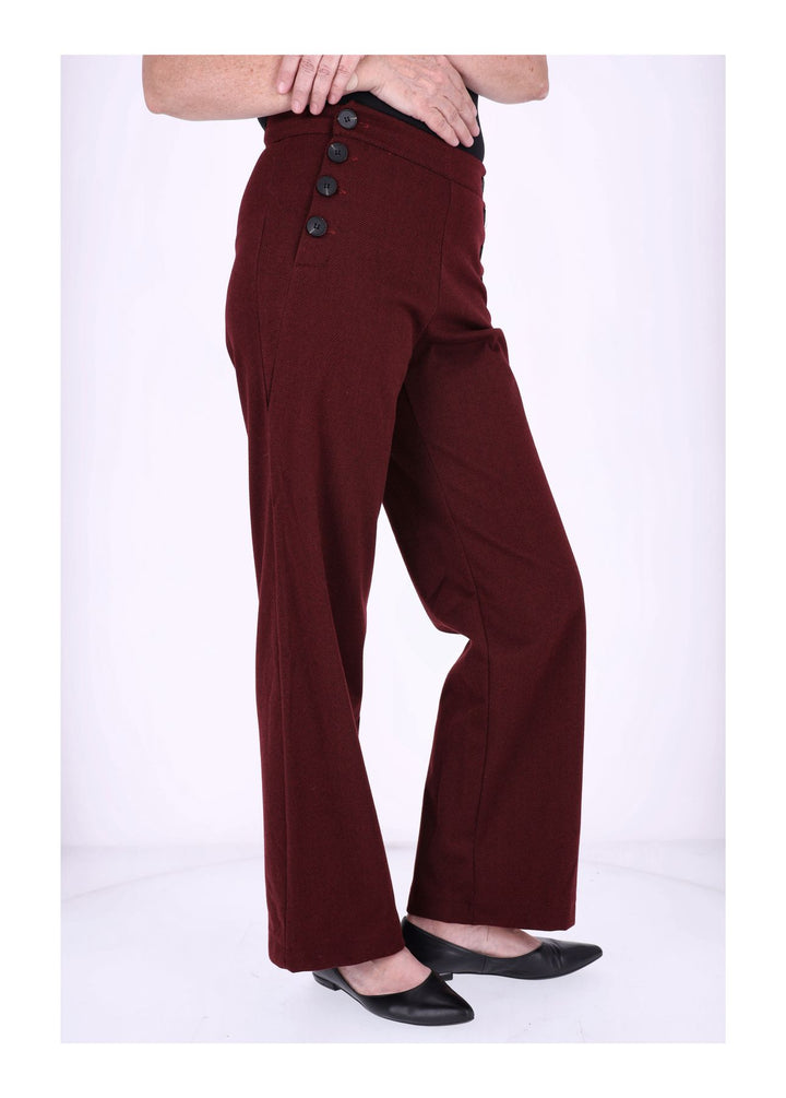 Splash of Color Wide-Leg Hose Damen