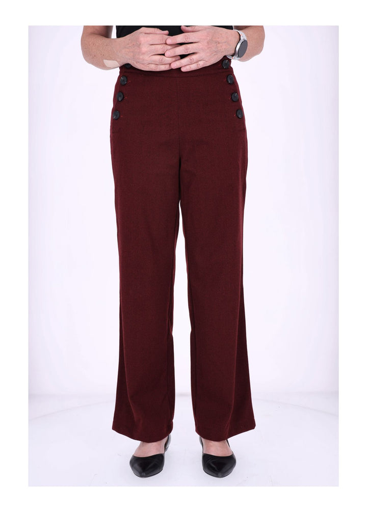 Splash of Color Wide-Leg Hose Damen