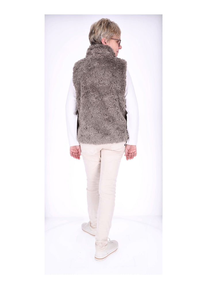 New View Bodywarmer Fake Fur Damen