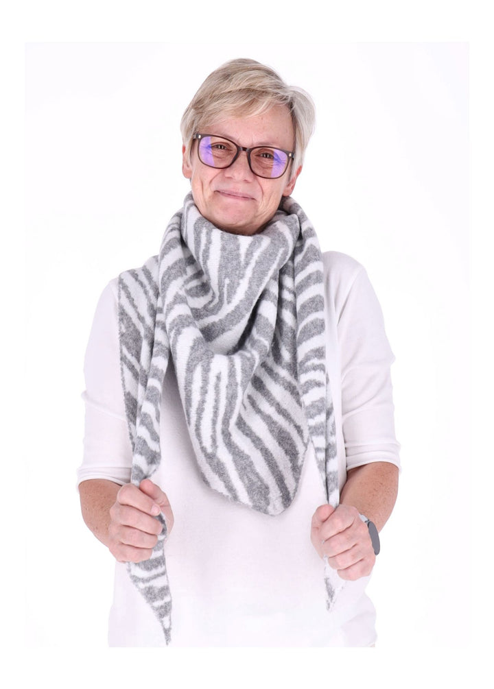 Dreieckstuch AOP Zebra von Splash of Color