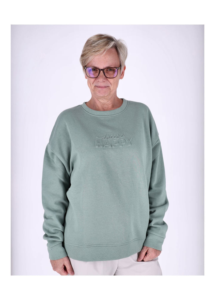 New View Damen Sweatshirt Knitted