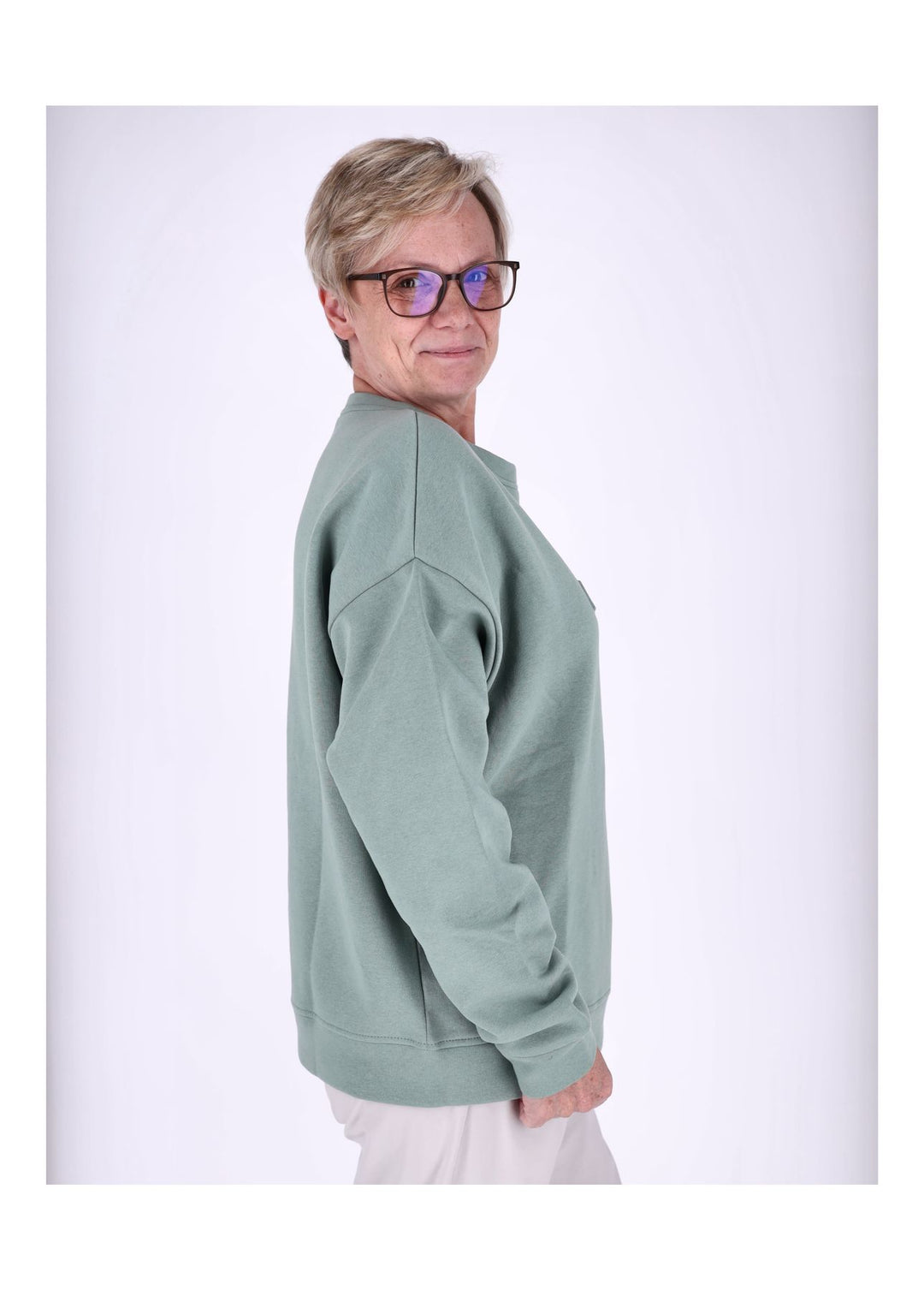 New View Damen Sweatshirt Knitted