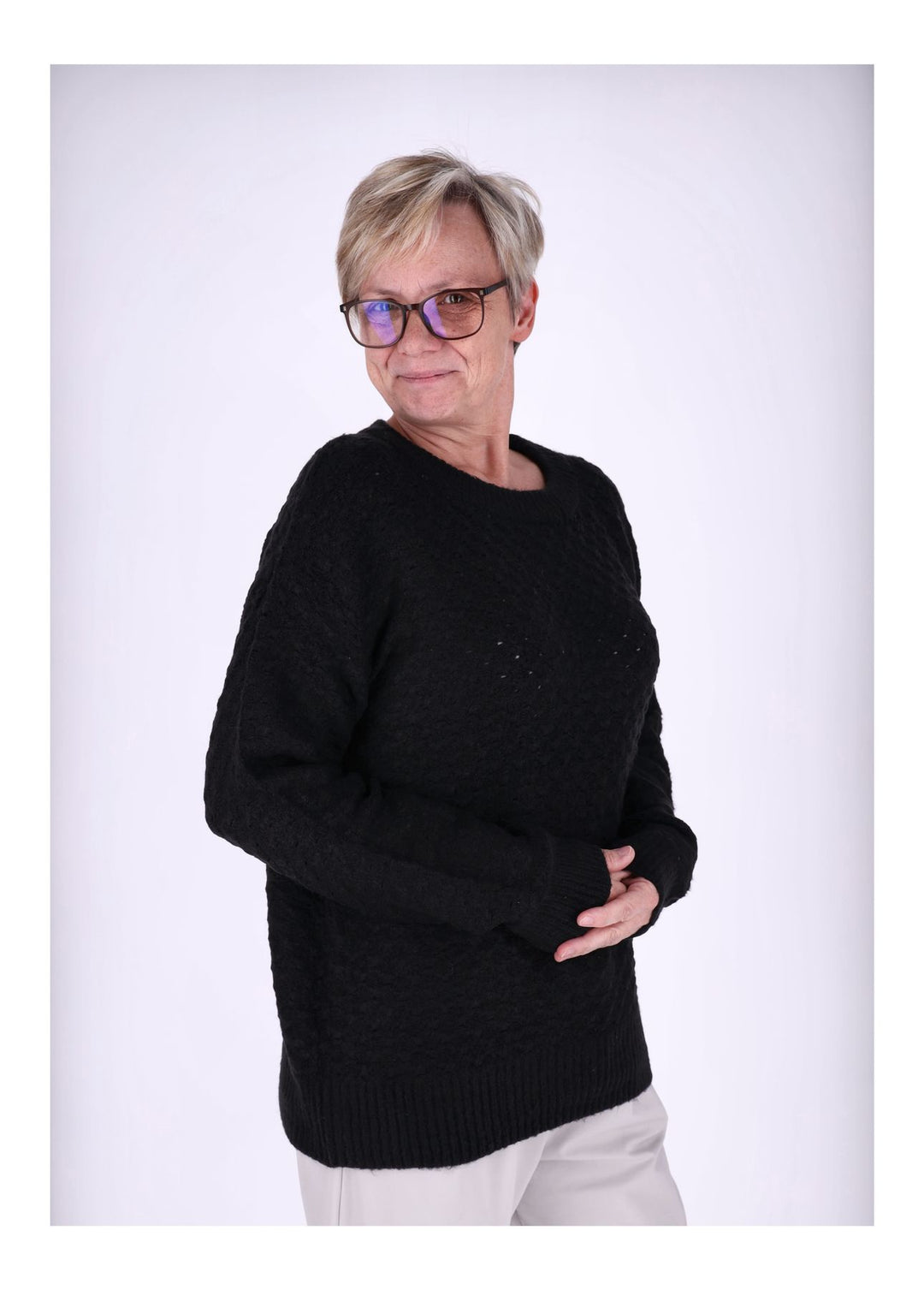 New View Damen Strickpullover