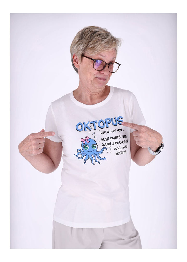 New View Damen T-Shirt Baumwolle