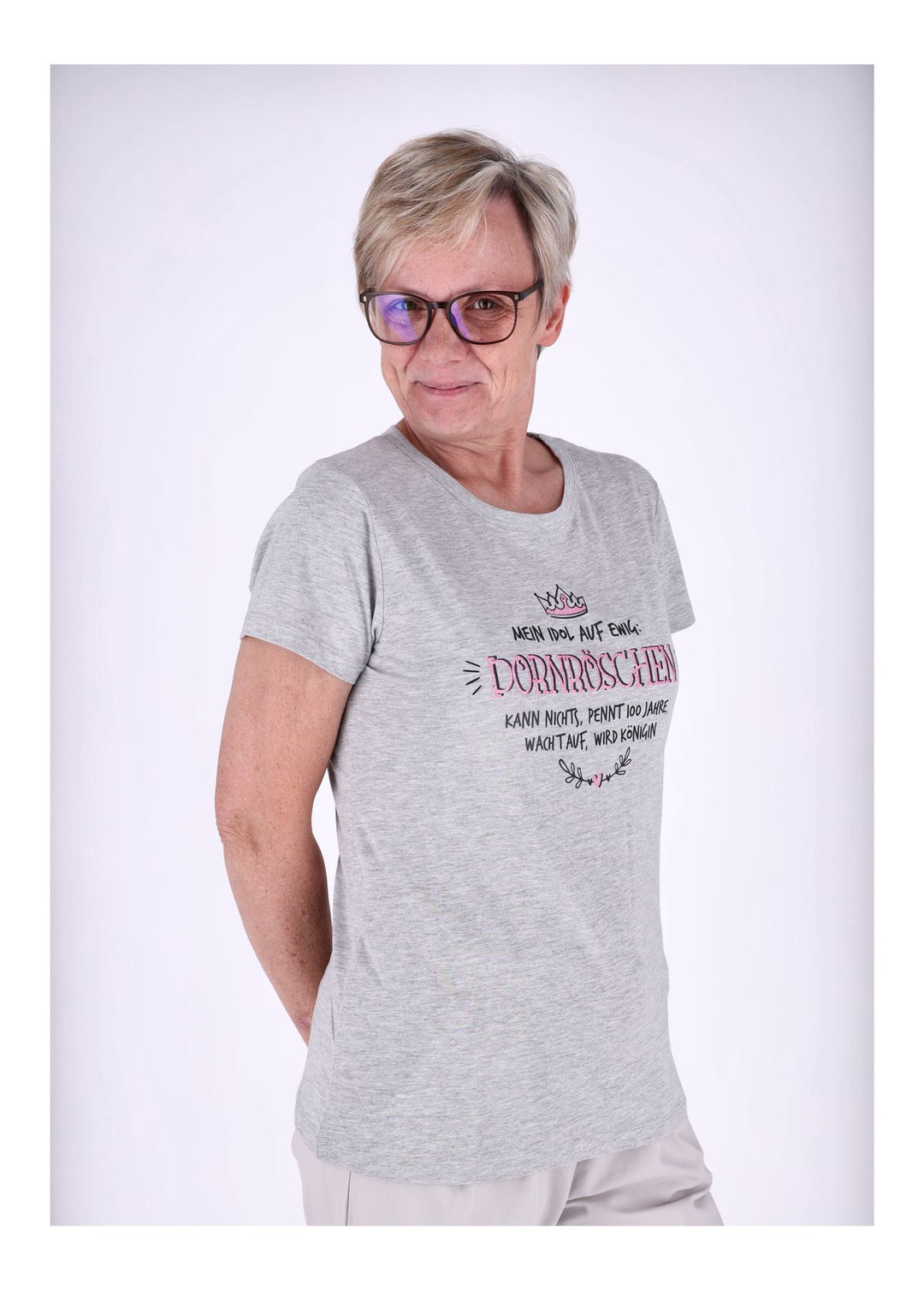 New View Damen T-Shirt Funny
