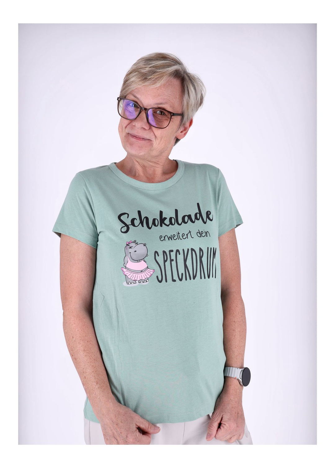 New View Ladies Funny T-Shirt Baumwolle