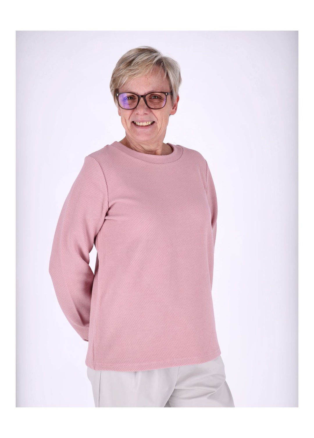 New View Damen Pullover Knitted