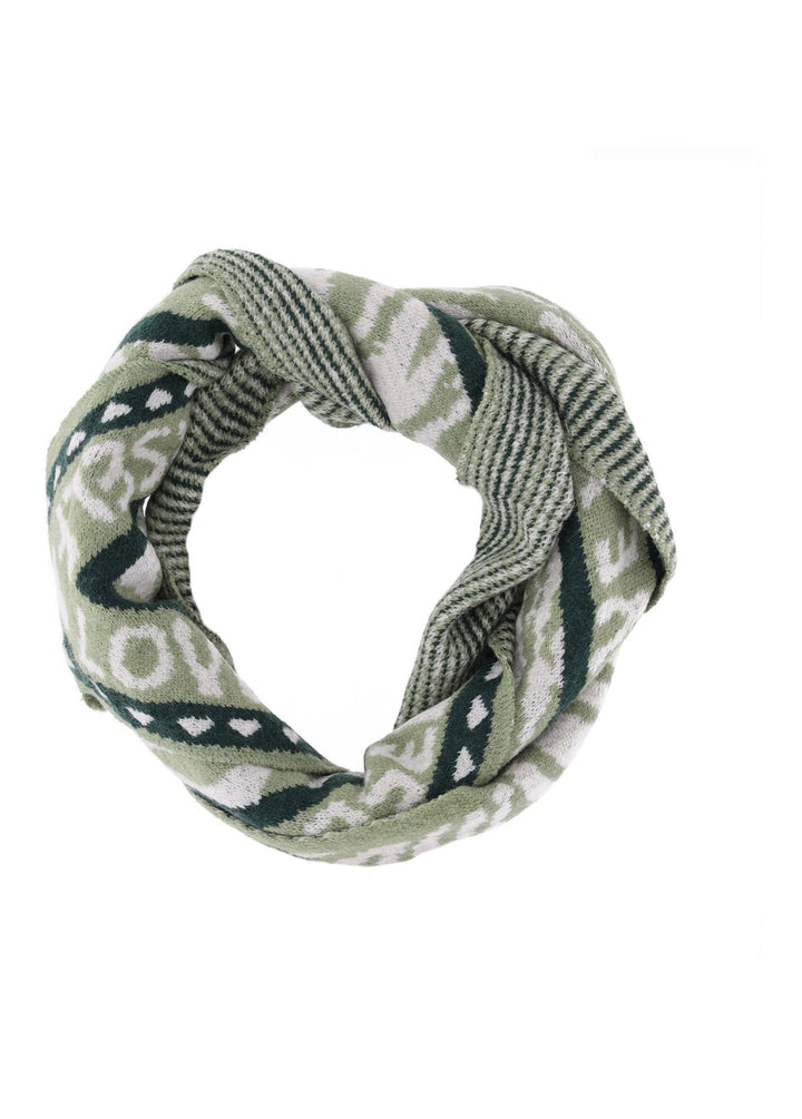 Dreieckstuch Zebra-Schrift Splash of Color