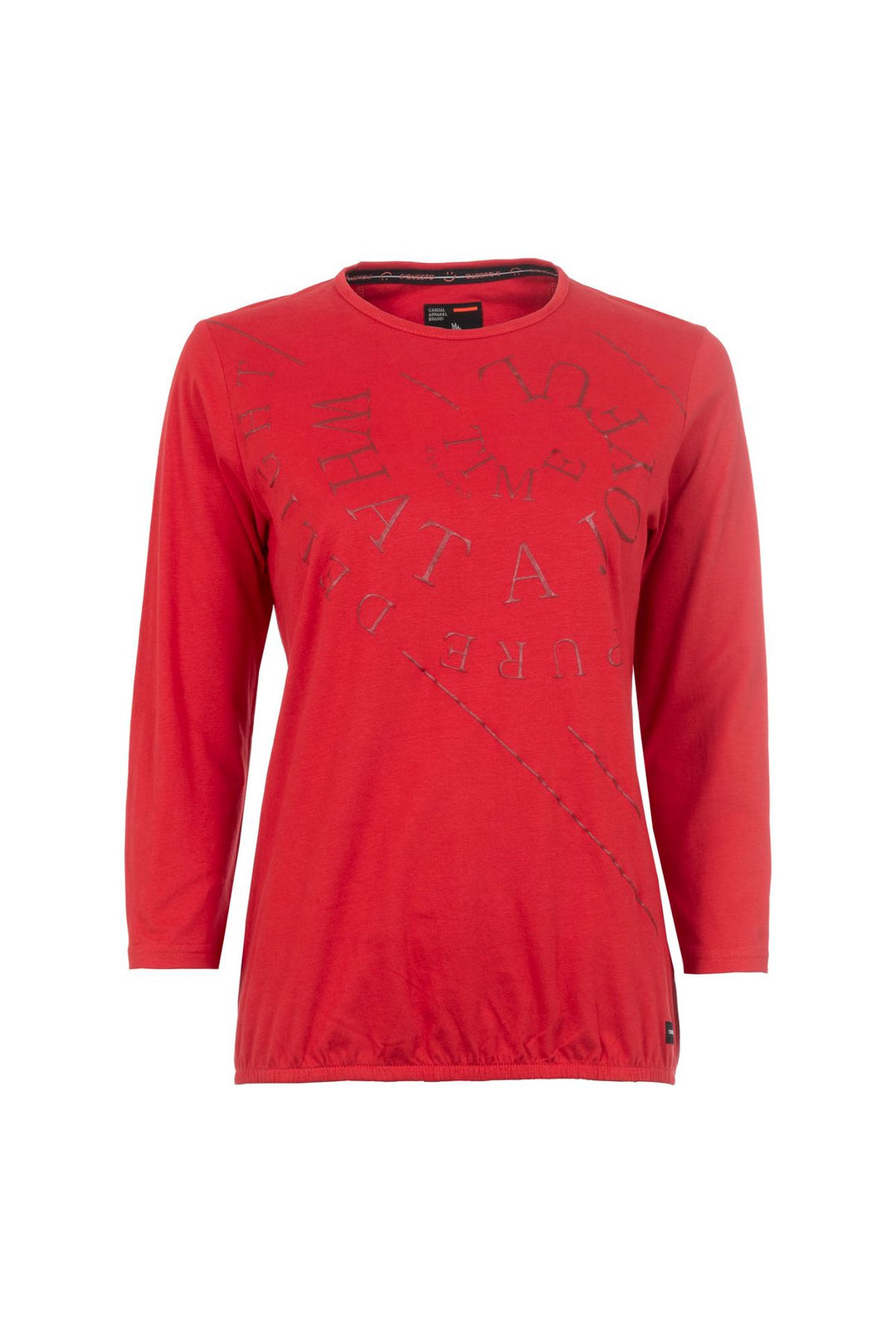 SOQUESTO Baumwoll-Shirt 3/4-Arm Damen