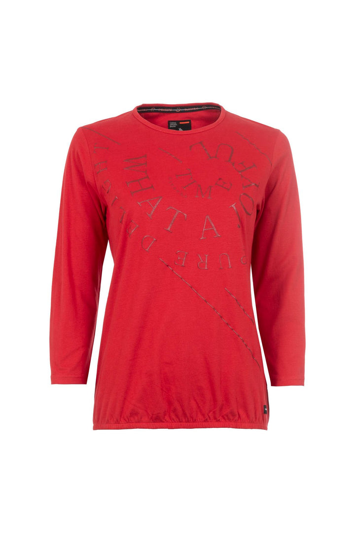SOQUESTO Baumwoll-Shirt 3/4-Arm Damen
