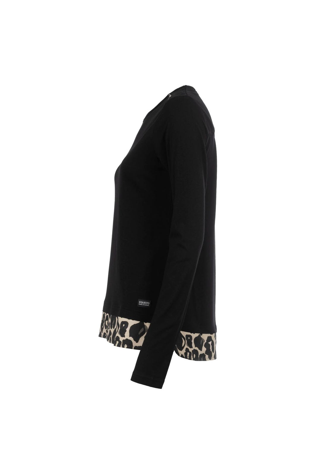 SOQUESTO Langarmshirt Damen Leo