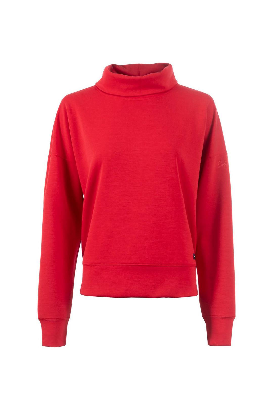 SOQUESTO Leichtsweat Damen Rollkragen