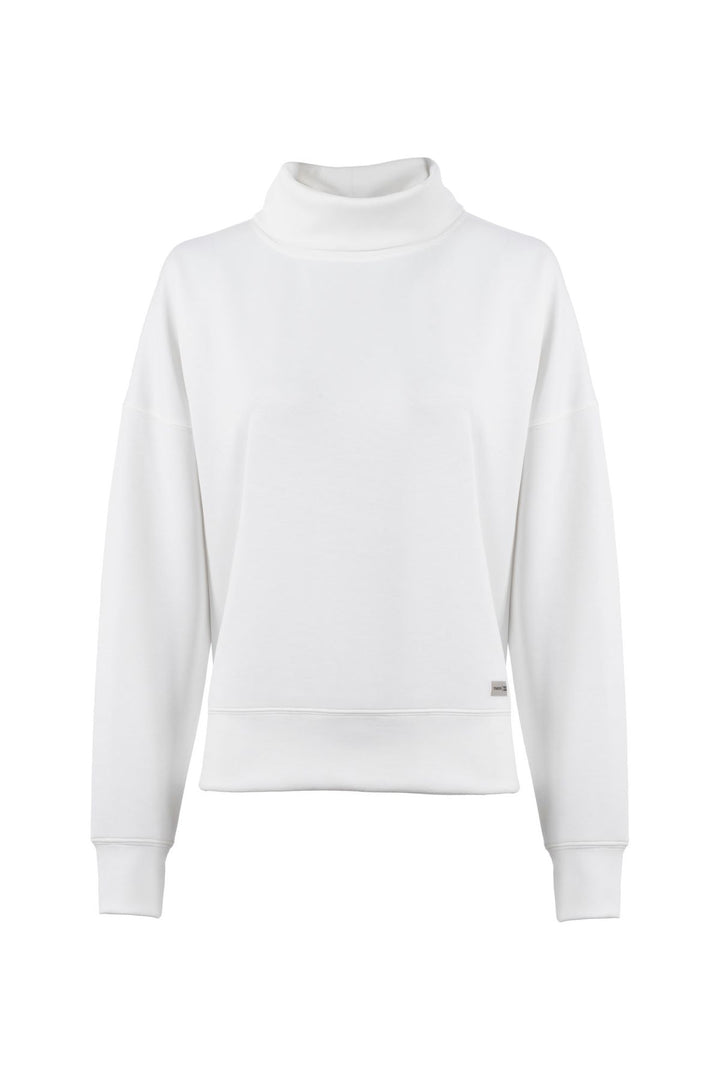 SOQUESTO Leichtsweat Damen Rollkragen