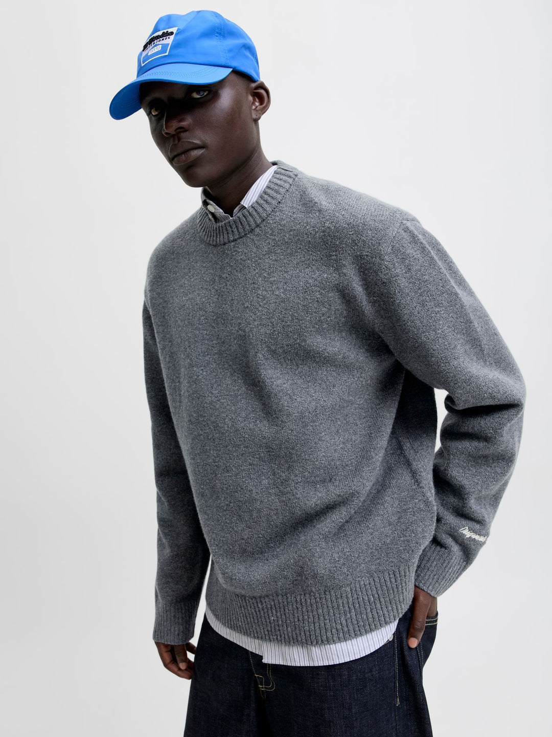 Herren JORNORREBRO KNIT CREW NECK SN