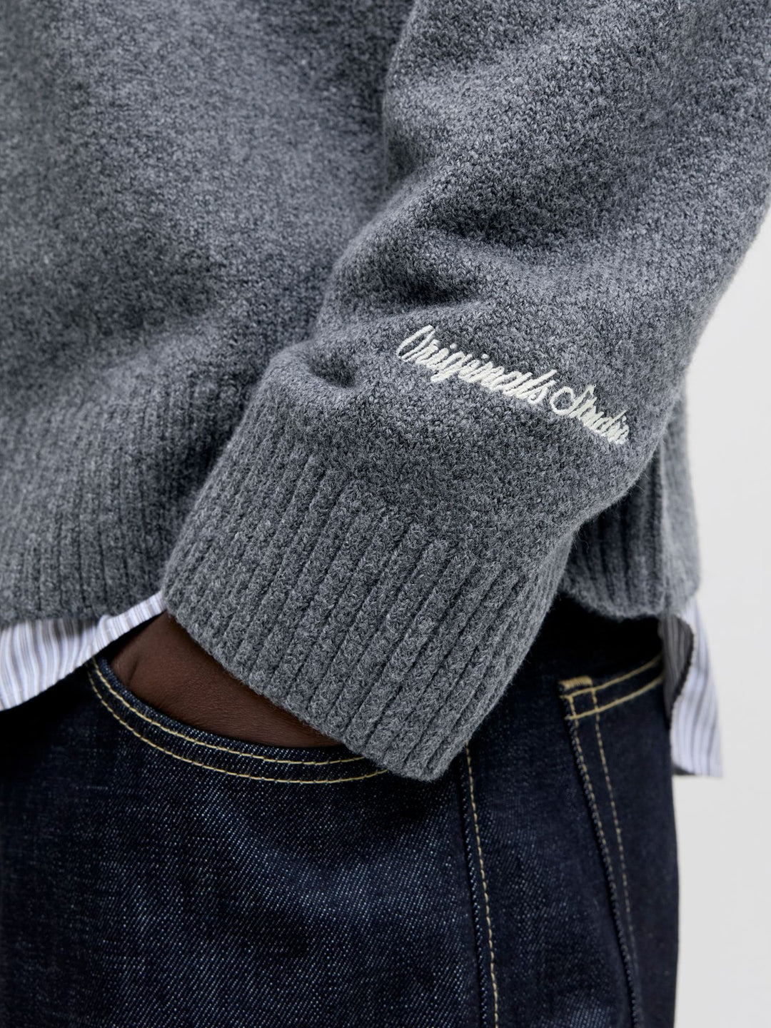 Herren JORNORREBRO KNIT CREW NECK SN
