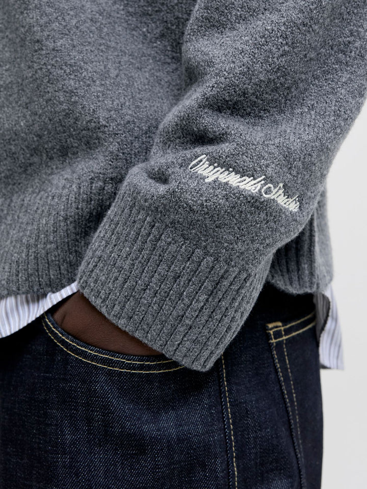 Herren JORNORREBRO KNIT CREW NECK SN