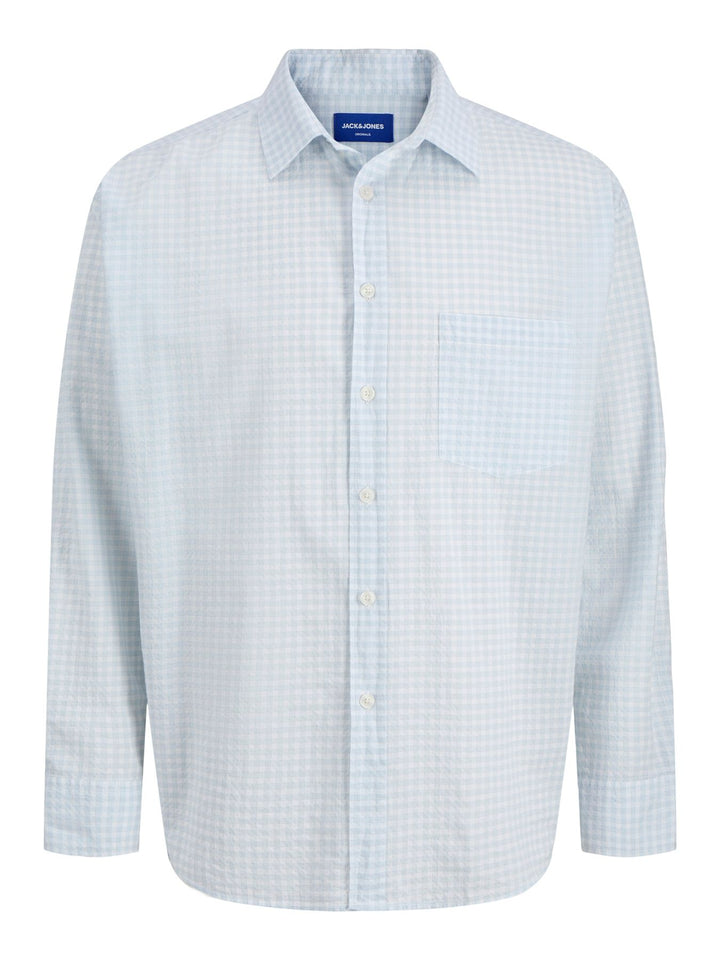 Jack & Jones Seersucker Hemd Langarm