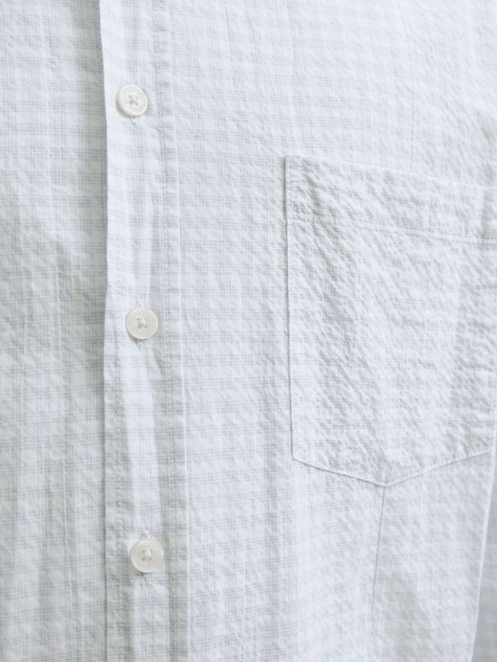 Jack & Jones Seersucker Hemd Langarm