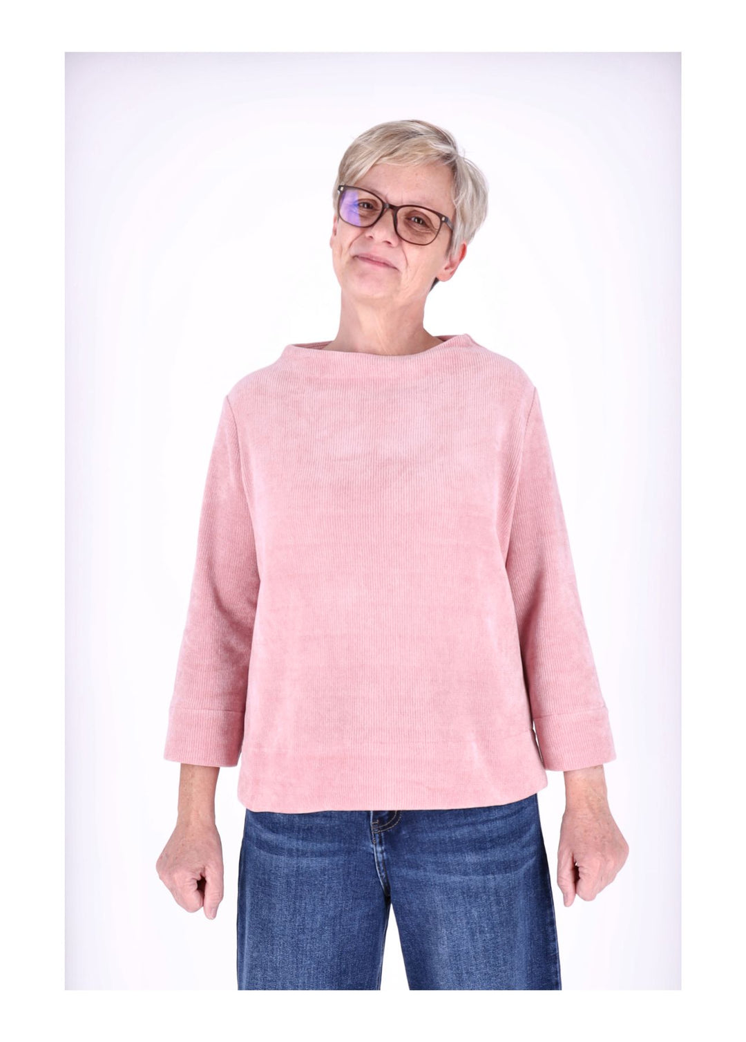 New View Damen Sweatshirt 3/4 Ärmel