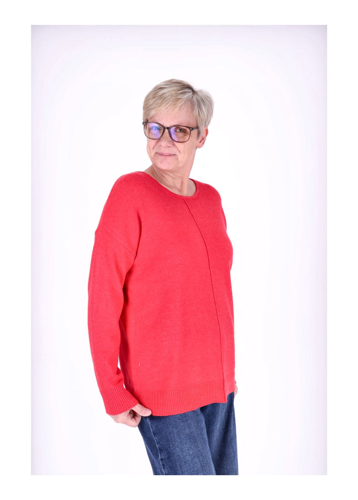 TARA M CARLA Rundhals Strickpullover