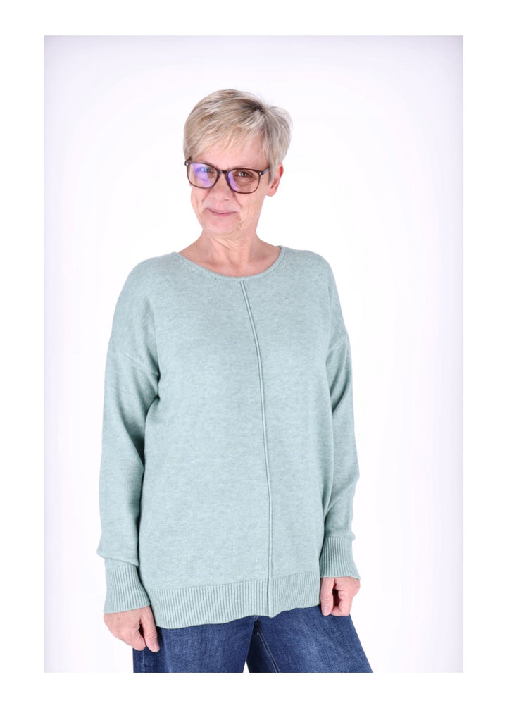 TARA M CARLA Rundhals Strickpullover