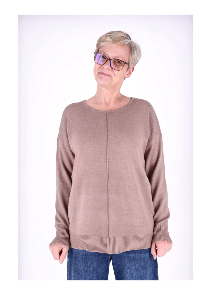 TARA M CARLA Rundhals Strickpullover