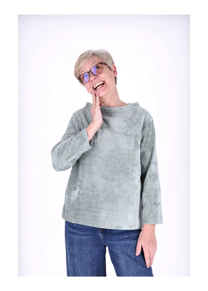 New View Damen Sweatshirt 3/4 Ärmel