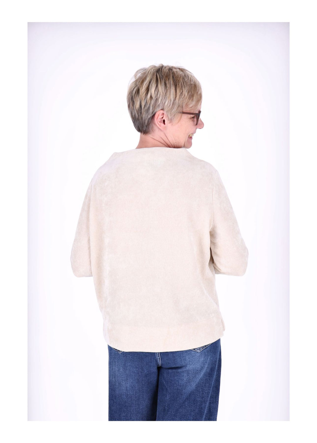 New View Damen Sweatshirt 3/4 Ärmel
