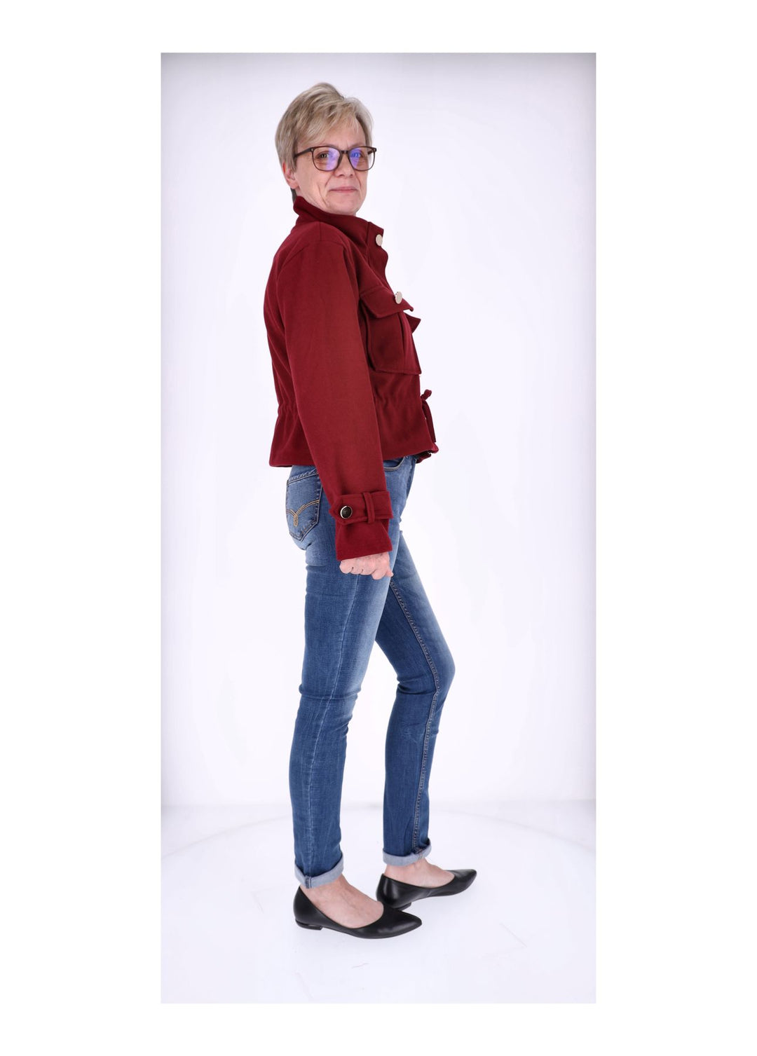 Splash of Color Kurzjacke Damen