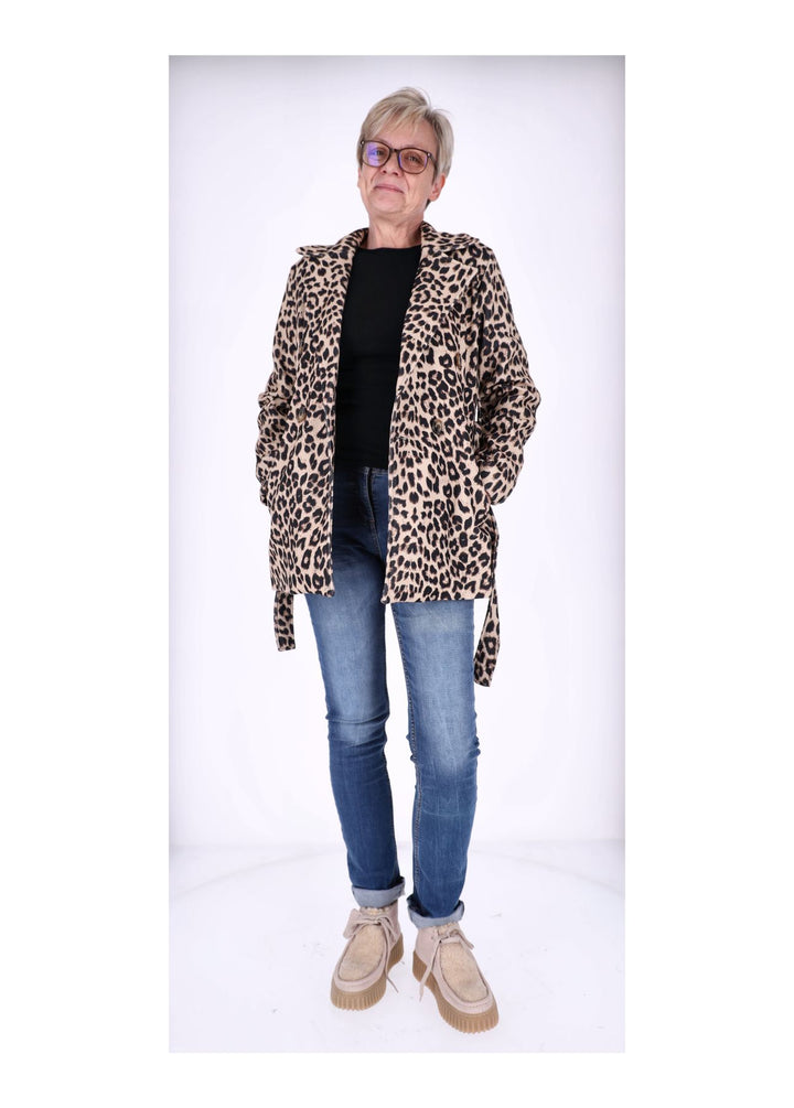 Splash of Color Kurzjacke Damen Leo