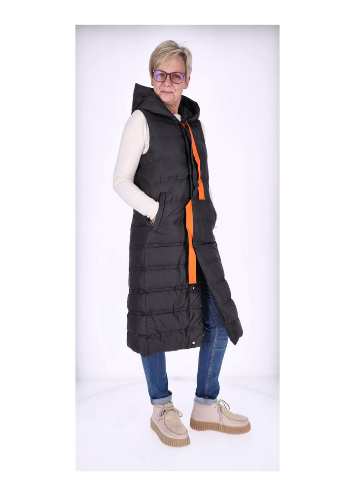 Splash of Color Steppweste Damen Lang