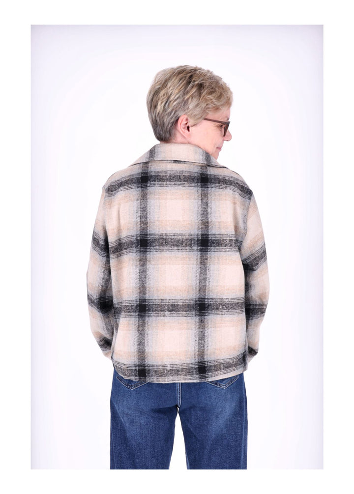 Splash of Color Wolljacke Karo