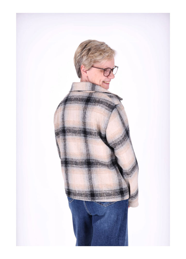 Splash of Color Wolljacke Karo