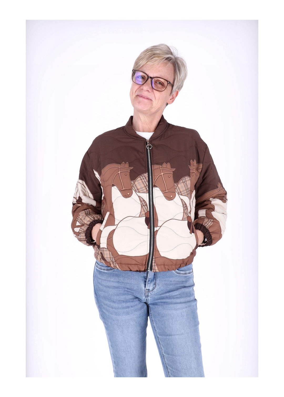 Splash of Color Kurzjacke Damen