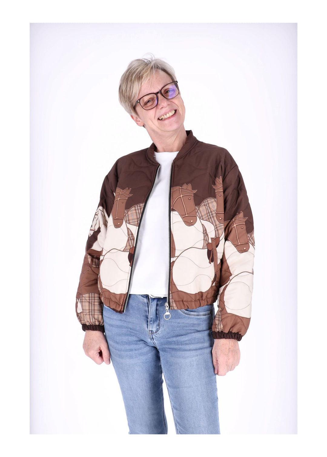 Splash of Color Kurzjacke Damen