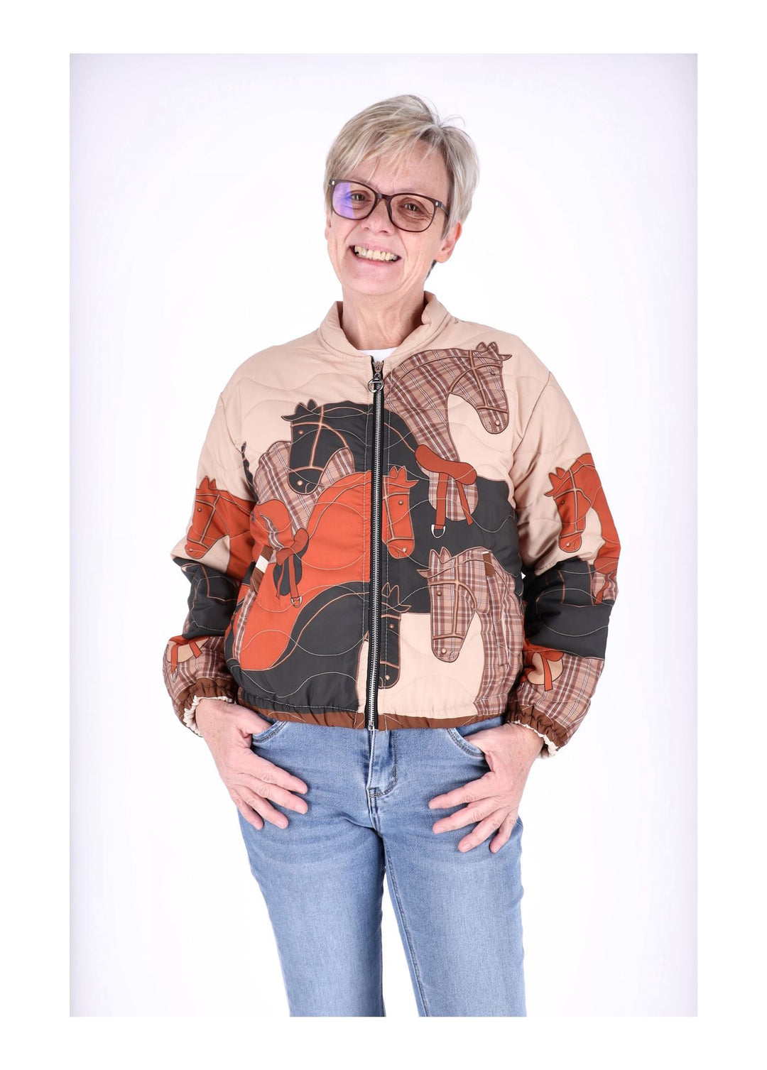 Splash of Color Kurzjacke Damen