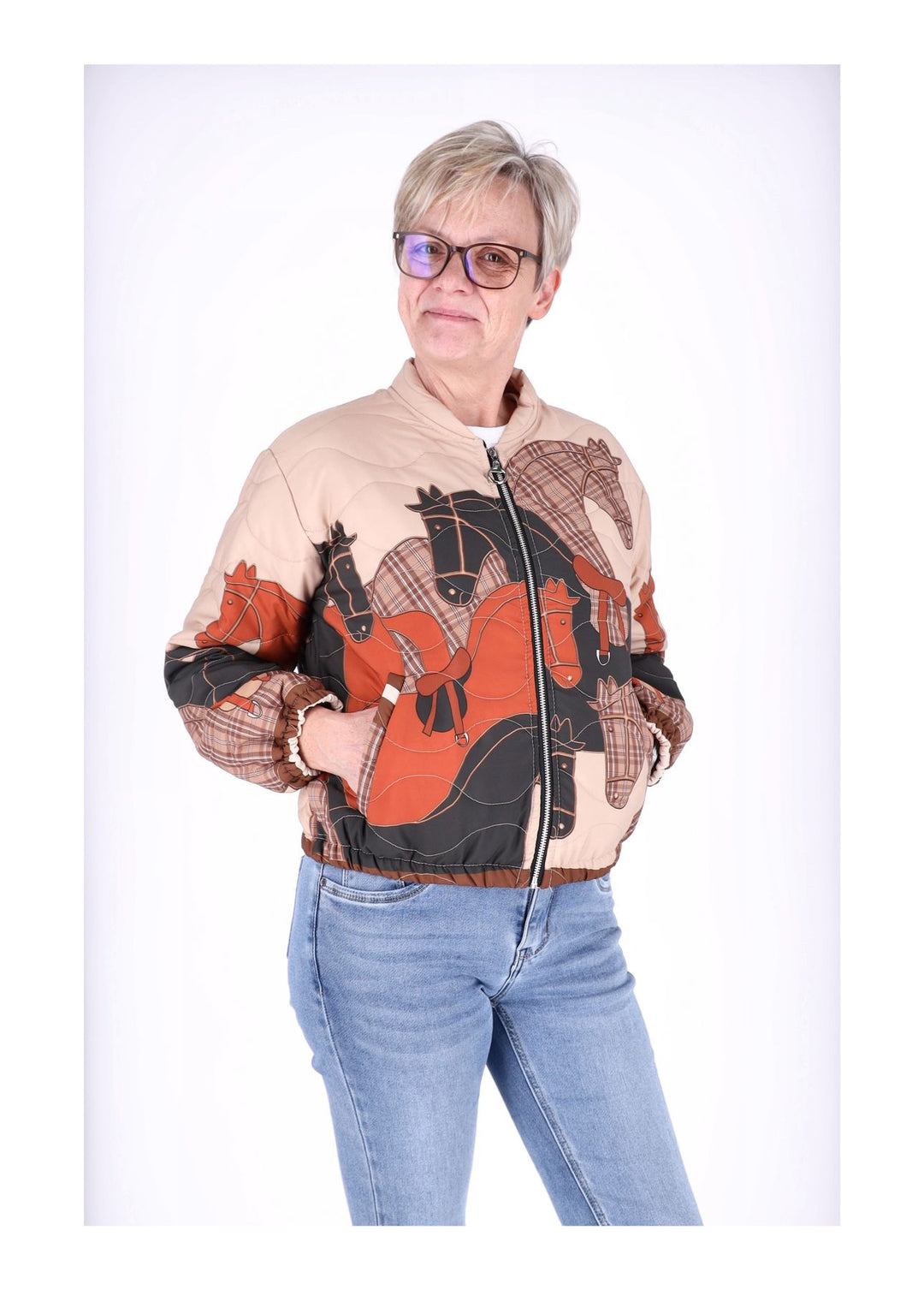 Splash of Color Kurzjacke Damen