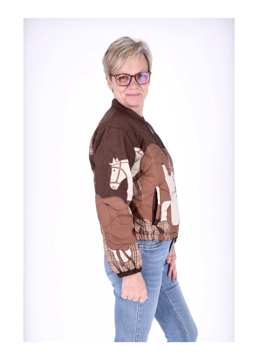Splash of Color Kurzjacke Damen