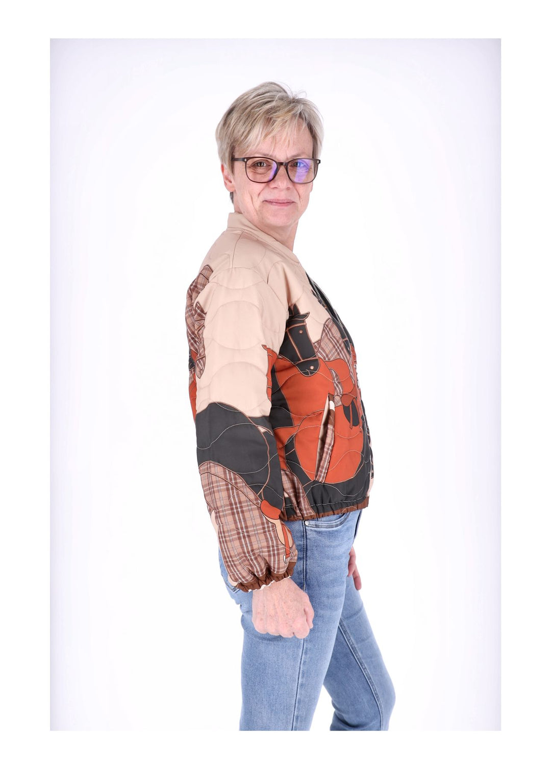 Splash of Color Kurzjacke Damen