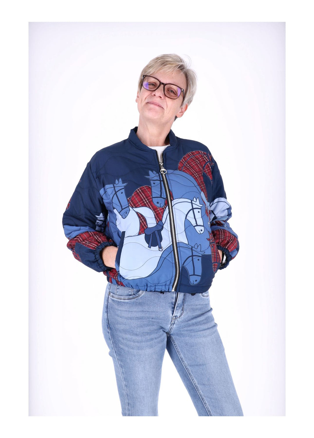 Splash of Color Kurzjacke Damen