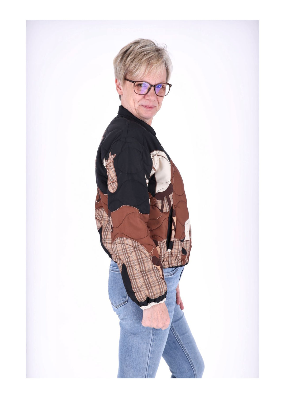Splash of Color Kurzjacke Damen