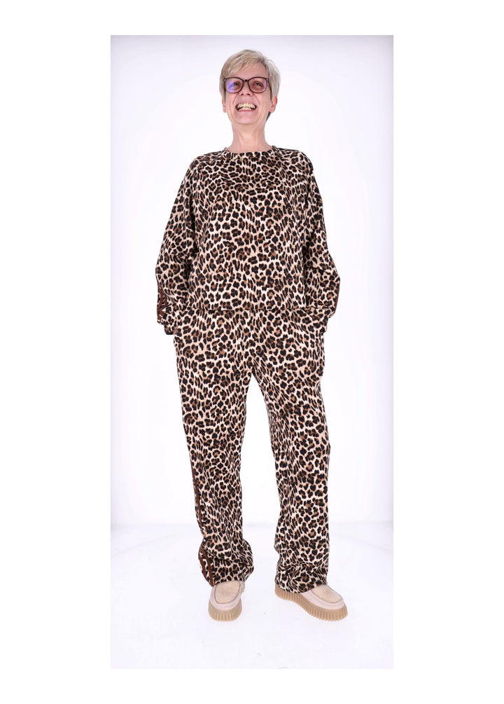 Splash of Color Damenhose Leopard