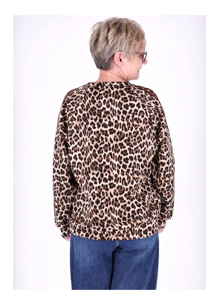 Splash of Color Damen Sweatshirt Leo