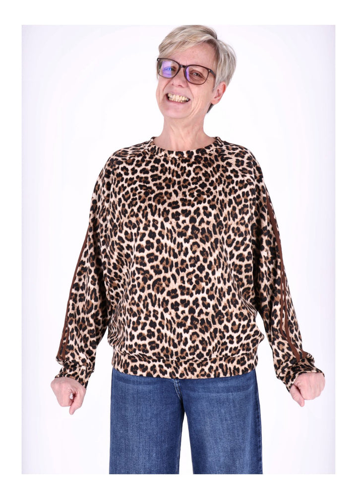Splash of Color Damen Sweatshirt Leo
