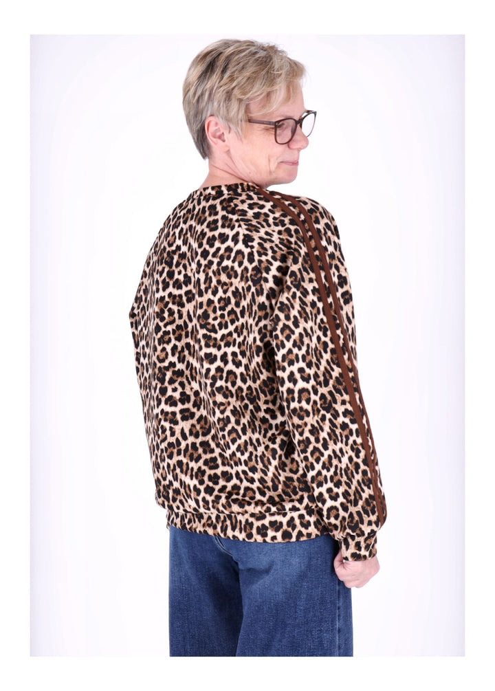 Splash of Color Damen Sweatshirt Leo