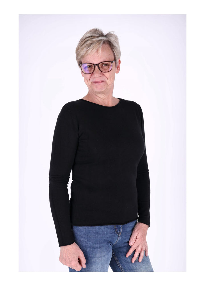 Splash of Color Feinstrick Pullover