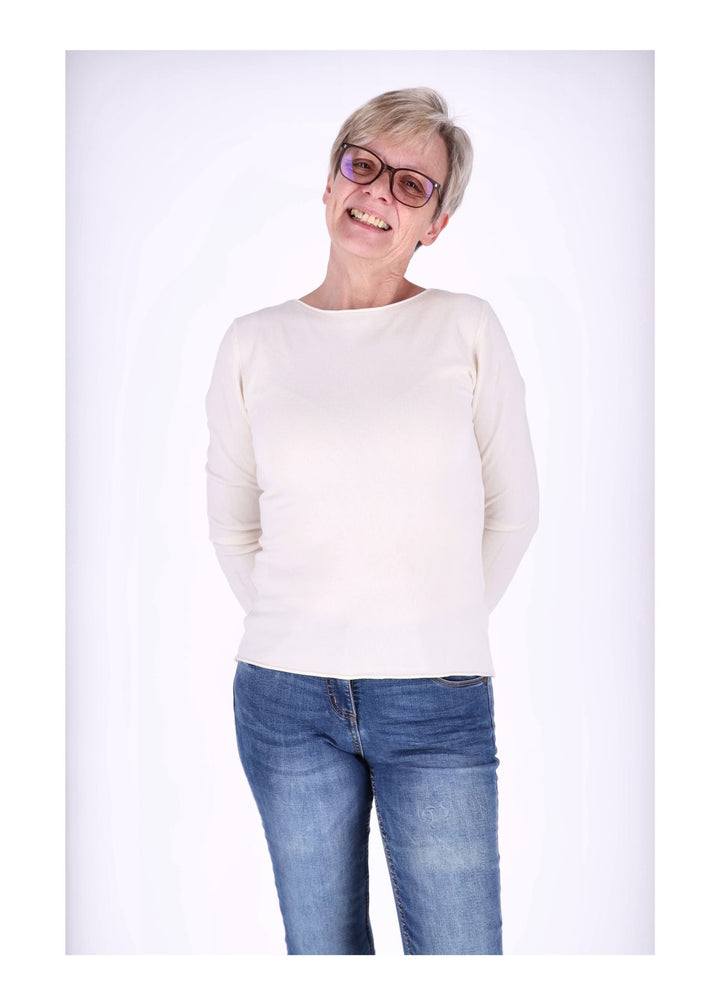 Splash of Color Feinstrick Pullover