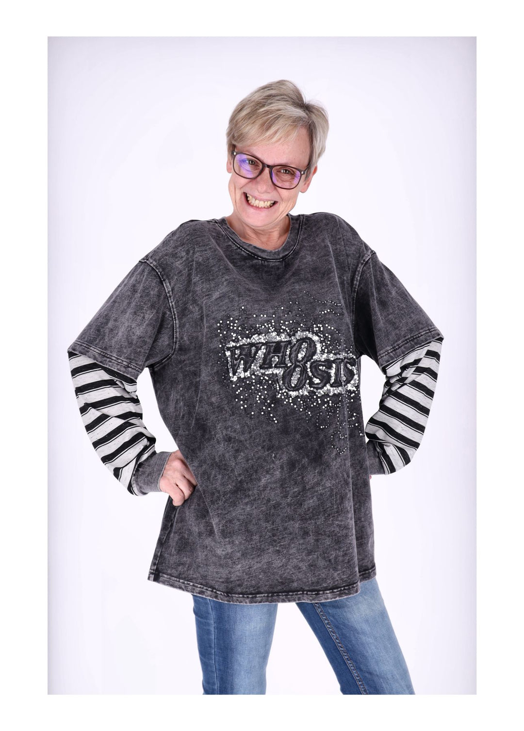 Splash of Color Damen Sweatshirt