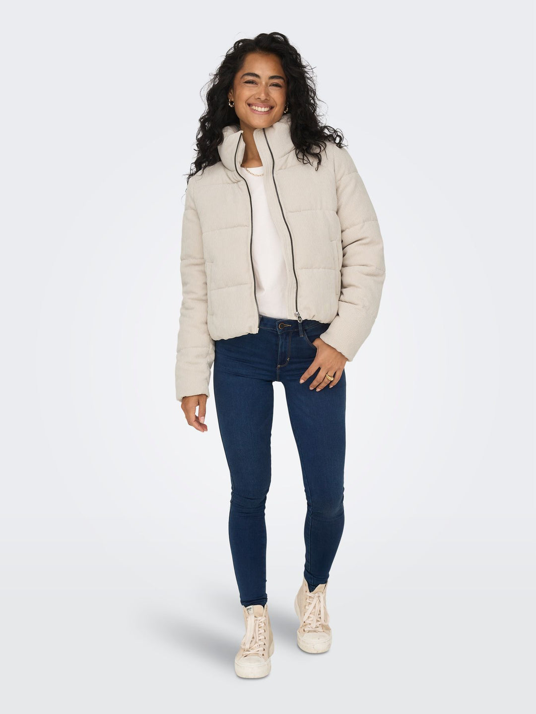 ONLY Corduroy Puffer Steppjacke